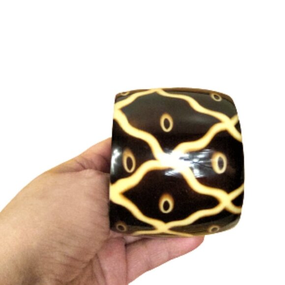 2/$30 Chunky statement tribal vibe bracelet bangle - Picture 5 of 7